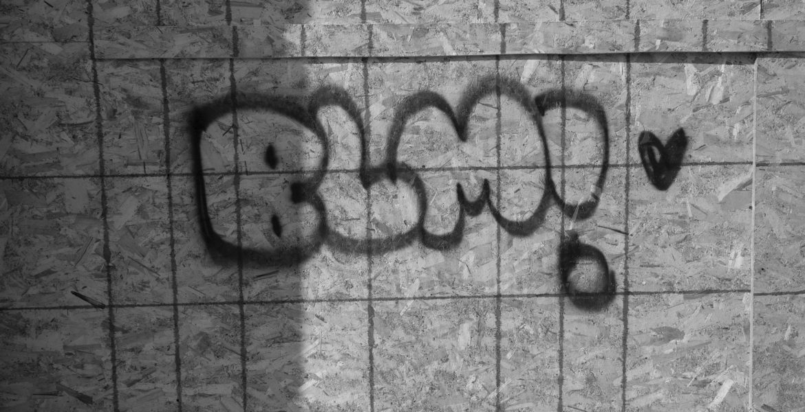 black lives matter garffiti