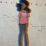 woman with long black hair